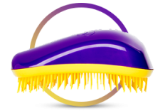 Szczotka DESSATA purpurowy / żółty